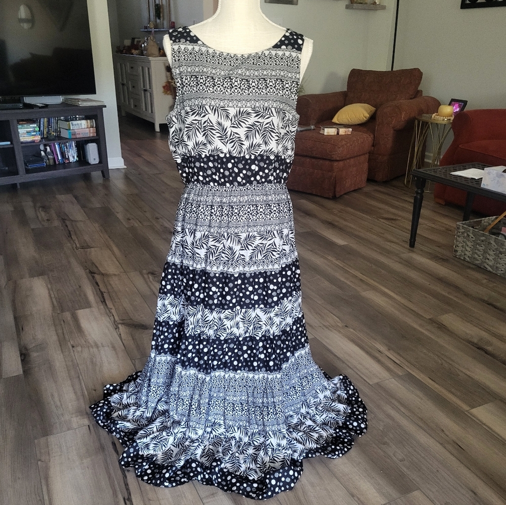 Kaktus Cotton Maxi Dress